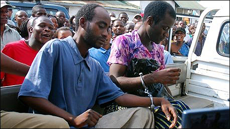 Steven Monjeza (left) and Tiwonge Chimbalanga (right)