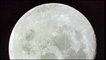 View of the moon from space