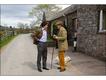 Meeting a local constituent. Photo: Margaret Langdon Hamilton