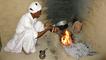 While the women earn the money, men of the community take care of domestic duties