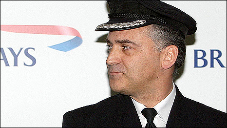 Pilot Peter Burkill