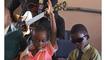 When Victor performs, he encourages the children to dance and sing. 