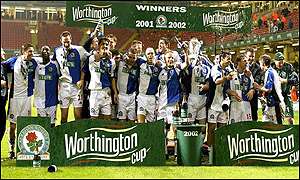 Blackburn were considered to be  the underdogs but won 