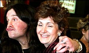 Ozzy with wife Sharon, who is also put in the spotlight