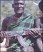 Karamajong warrior