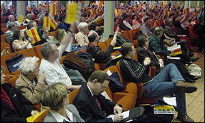 NASUWT delegates in Scarborough