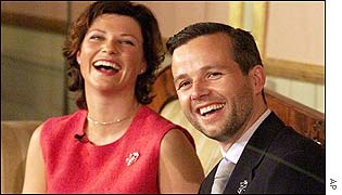 Princess Martha Louise and author Ari Behn