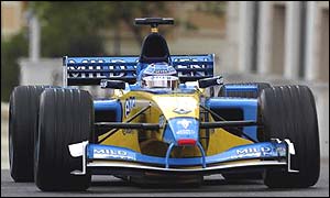Jarno Trulli approaches Massenet corner at Monaco
