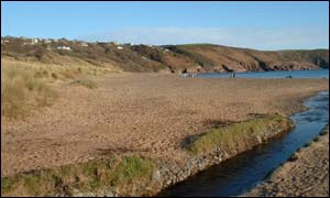 Freshwater East beach