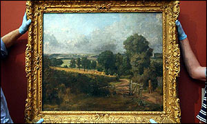 John Constable's Fen Lane, East Bergholt