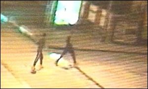 Children in Cardiff late at night filmed by BBC Wales