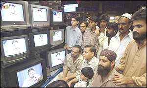 Pakistan President Perez Musharraf television address