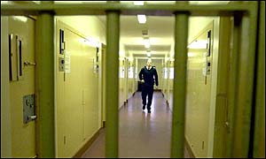 Guard in prison