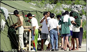 Asylum seekers on Nauru
