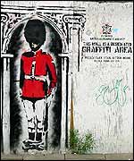 Banksy graffiti