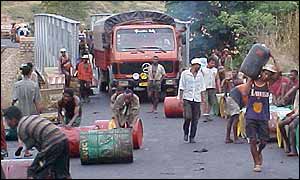 Fuel blockade
