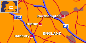 Map of accident area