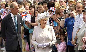 The Duke of Edinburgh and the Queen