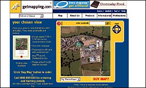 GetMapping internet view of GCHQ