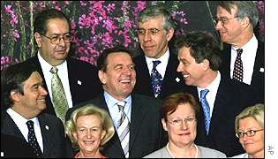 European leaders at a summit in Sweden last year