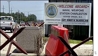 Charleston Naval Weapons Station, South Carolina