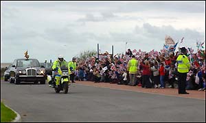 The Queen's car