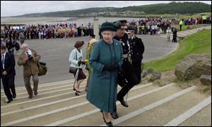 The Queen in west Wales