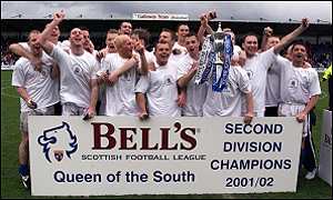 Queen of the South celebrate their title win