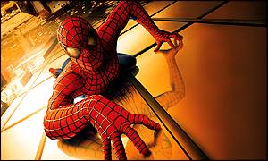 Spider-Man played by Tobey Maguire