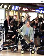 Airport queue