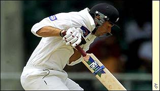 Fleming's innings rescued his side from 117 for five