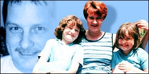 David Morris graphic with Mandy Power and daughter