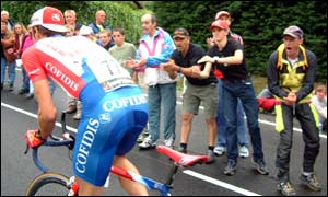 Moncoutie in Tour 2001