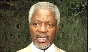 United Nations Secretary General Kofi Annan