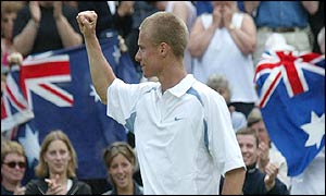 Australia's Lleyton Hewitt
