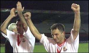 New Airdrie United manager Sandy Stewart