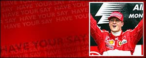 Should Schumacher walk away from Formula One? 