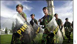 Indonesian security forces, Aceh