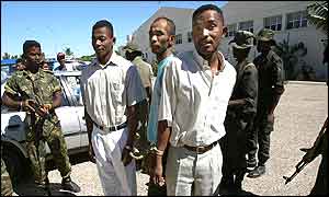 Madagascan militiamen