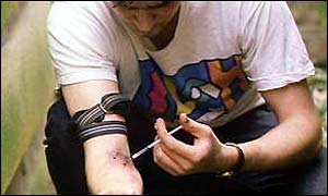 Drug addict