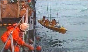 The Skandia Atlantic Spirit is rescued