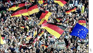 German football supporters