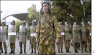 Riot police