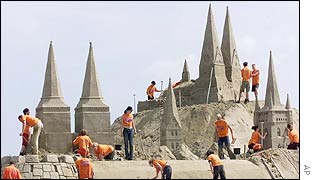Church made of sand