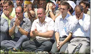 Male mourners