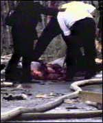 Nine people were killed when 21 bombs exploded across Belfast