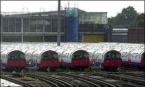 Tube strike