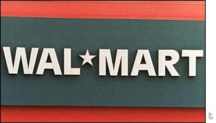 Walmart shopfront