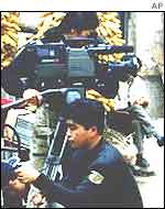 Chinese camera crew