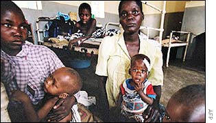 Villagers in Malawi